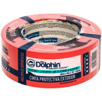 Blue Dolphin Festő- és mázolószalag 48 mm x 50 m, kültéri, UV álló, minden felületre (piros)