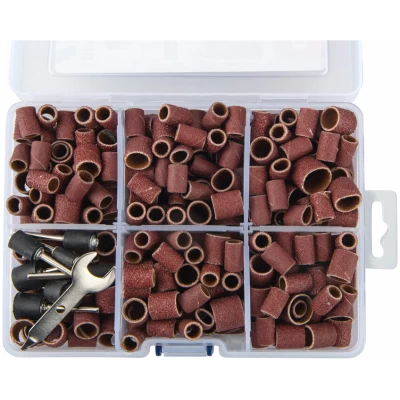 EXTOL Mini csiszoló készlet, 3,2 mm-es befogás (350 részes)