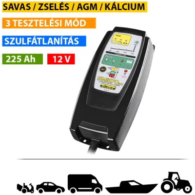 SM 1270 EVO Inverteres akkumulátor töltő