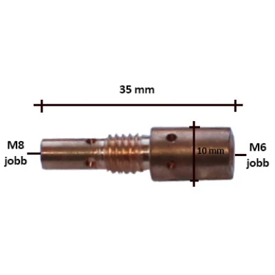 Közdarab MB25AK MW