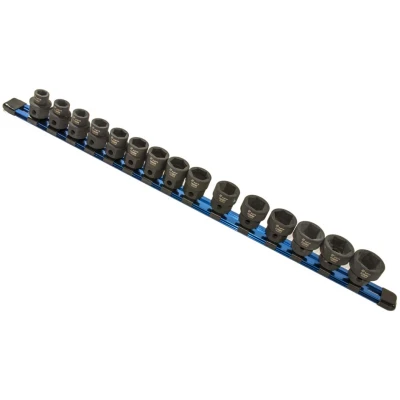 Astro Tools - Légkulcsfej készlet, metrikus, nano, 1/2", 15 darabos