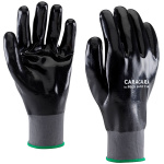 Rock Safety - Caracara Csuklóig nitril mártott poliészter szerelőkesztyű ( Méret: 11 )
