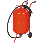 Kültéri homokfúvó, domború fedéllel, 75L
