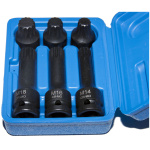 XZN (spline) Gépi dugókulcs készlet, 1/2", 6 darabos