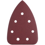 EXTOL Csiszolópapír delta csiszológéphez, 7 lyukas - 100×140 mm P 40 (10 db)