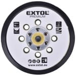 EXTOL Pneumatikus rotációs (excenter) csiszoló 150 mm tartalék talp