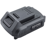 EXTOL Tartalék akkumulátor 20V, Li-ion, 2000 mAh