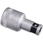 GENIUS Bit befogó adapter (dugókulcs szárhoz/hajtóhoz) 1/4"-ról 1/4"-ra