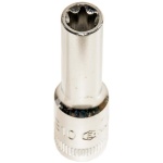 GENIUS Hosszú torx (belső) dugókulcs, E-14, 3/8"