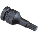 GENIUS Gépi dugókulcs 1/2" XZN (spline) - M14