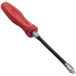 GENIUS Flexibilis szárú csavarhúzó - 1/4"-os dugókulcsokhoz