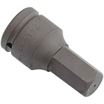 GENIUS Gépi dugókulcs 3/4" Imbusz végű - 17 mm
