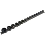 GENIUS Gépi dugókulcs készlet 1/2" metrikus 6 lapú 10-30 mm 15 darabos, normál