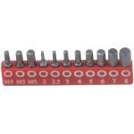 GENIUS Bit készlet - Metrikus imbusz és XZN 30mm bitekkel (11db-os)