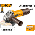 INGCO Sarokcsiszoló 125 mm 900 W - Image 2