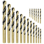 INGCO Csigafúró készlet 19 részes 1-10 mm HSS hengeres