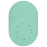 INGCO Tépőzáras fíbertárcsa 125 mm 8 lyukas (50 db)