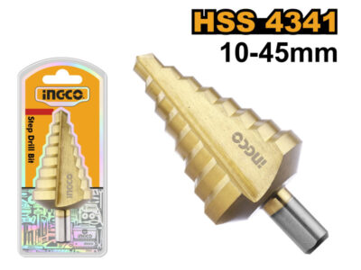 INGCO Lépcsősfúró 10-45 mm HSS