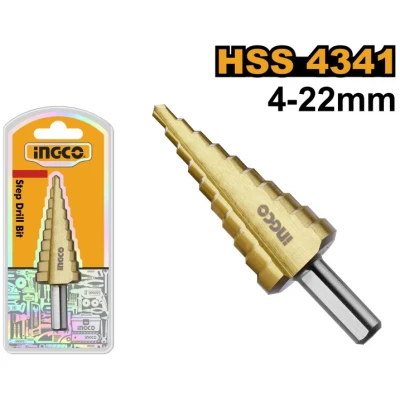 INGCO Lépcsősfúró 4-22 mm HSS