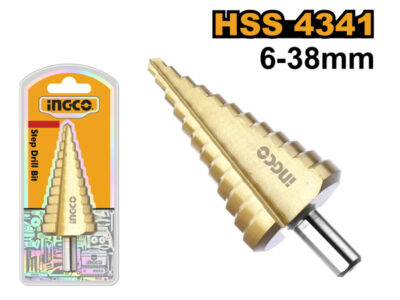 INGCO Lépcsősfúró 6-38 mm HSS