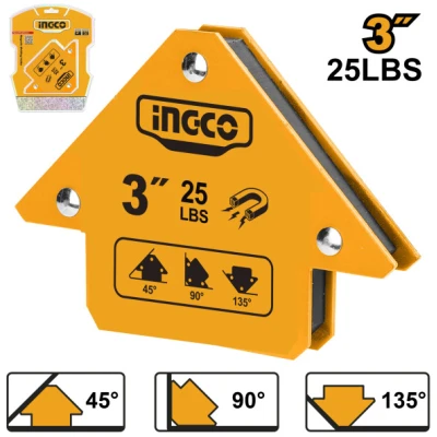 INGCO Hegesztési munkadarabtartó 120 x 83 x 14 mm/ 11 kg