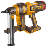 INGCO Akkus beton szögbelövő 40 mm szénkefe nélküli 20 V (2 x 4,0 Ah akku + töltő)