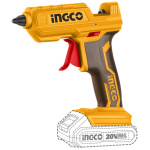 INGCO Akkus ragasztópisztoly 11 mm 20 V (akku és töltő nélkül)
