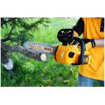 INGCO Akkus láncfűrész 300 mm szénkefe nélküli 20 V (2 x 4,0 Ah akku + töltő) - Image 8