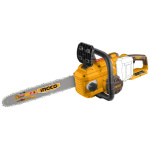 INGCO Akkus láncfűrész 400 mm szénkefe nélküli 2 x 20 V (akku és töltő nélkül)