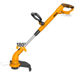 INGCO Akkus fűszegélynyíró 300 mm 20 V (akku és töltő nélkül)