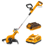 INGCO Akkus fűszegélynyíró 300 mm 20 V (1 x 2,0 Ah akku + töltő)