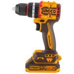 INGCO Akkus ütvefúró-csavarozó 66 Nm szénkefe nélküli 20 V (2 x 2,0 Ah akku + töltő) - Image 7
