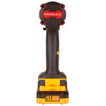 INGCO Akkus ütvecsavarozó 1/4" 285 Nm szénkefe nélküli 20 V (2 x 2,0 Ah akku + töltő) - Image 4