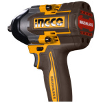 INGCO Akkus ütvecsavarozó 1/2" 850 Nm szénkefe nélküli 20 V (akku és töltő nélkül) - Image 6