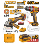 INGCO Akkus erőcsomag 20 V