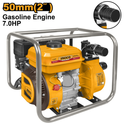 INGCO Benzines vízszivattyú 2" 208 cm3 7 LE 550 liter/perc
