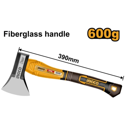 INGCO Balta 600 g üvegszálas nyél