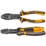 INGCO Áttétes kombinált fogó 180 mm CrV