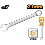INGCO Csillag-villáskulcs 21 mm / 252 mm CrV