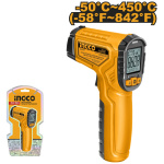 INGCO Lézeres hőmérő -50°C +450°C