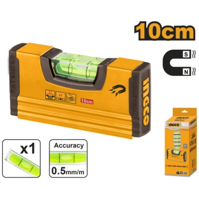 INGCO Mini vízmérték 100 mm mágneses