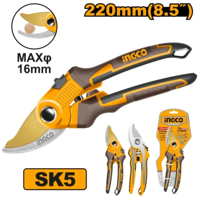 INGCO Metszőollló 220 mm teflonozott