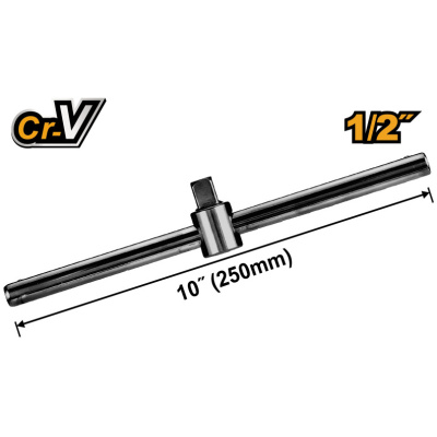 INGCO T-alakú hajtókar 1/2" 250 mm CrV