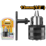 INGCO Fúrótokmány 1,5-13 mm 1/2" tokmánykulccsal - Image 2