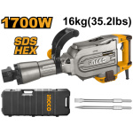 INGCO Bontókalapács 45 J 1700 W SDS-Hex