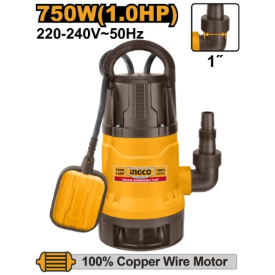 INGCO Búvárszivattyú 750 W