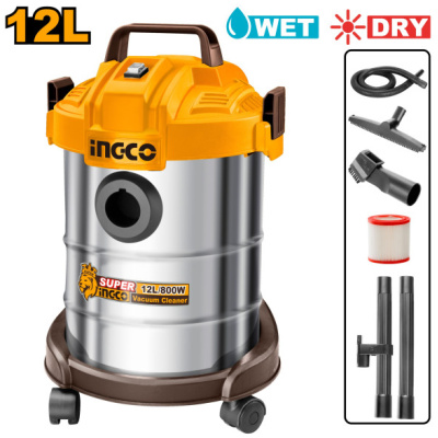 INGCO Ipari porszívó 12 l 800 W
