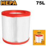 INGCO HEPA szűrő 75 literes porszívóhoz