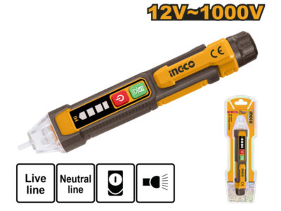INGCO Fáziskereső érintésmentes mérés 12-1000 V-ig szigetelt