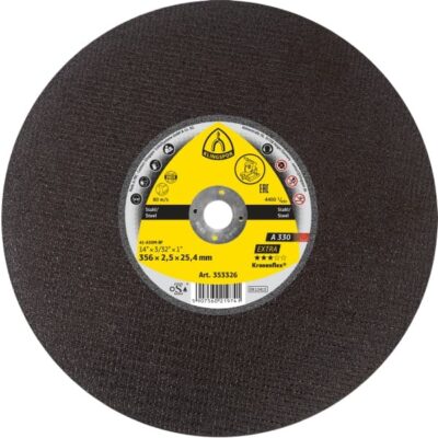KLINGSPOR vágókorong 356x2,5x25,4 - A 330 Extra